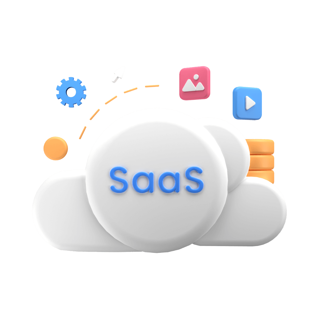 Cloud native applications and SaaS software for business scalability.